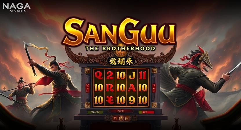 Maxwin Mudah di Slot SanGuo The Brotherhood Naga Games