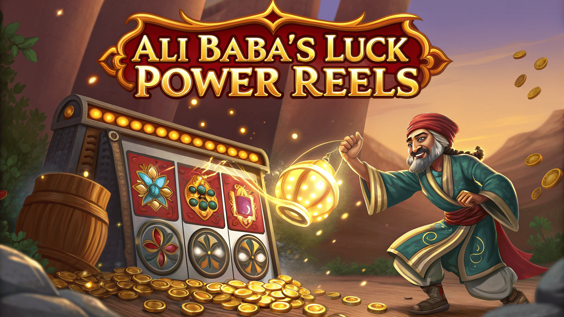 Reels Gacor Slot Ali Baba’s Luck Power Reels Red Tiger