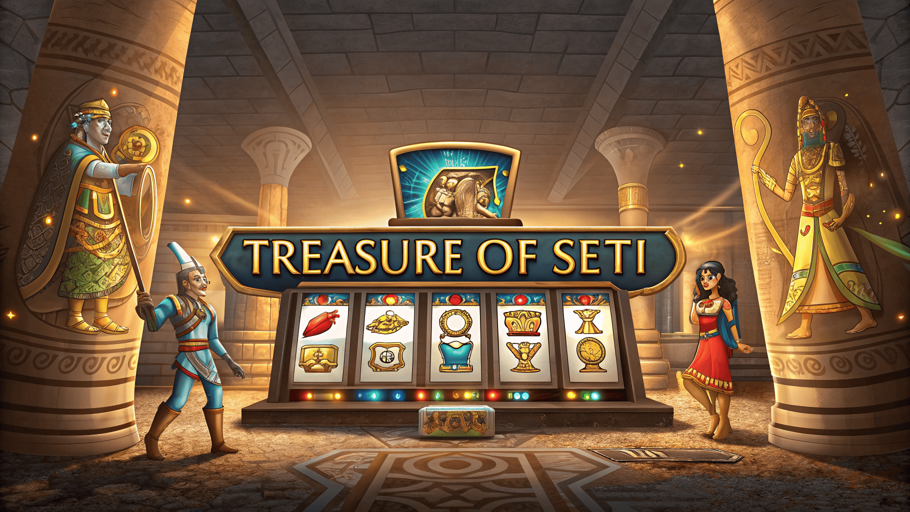 Tantangan Besar di Treasure of Seti CQ9, Raih Kemenangan!